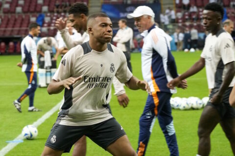 Mbappé makes Madrid heavy favorite to repeat as Spanish league champion for 1st time in 17 years