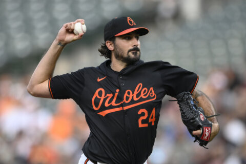 Orioles place right-hander Zach Eflin on the 15-day IL with shoulder soreness