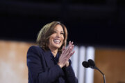 WATCH: Kamala Harris formally accepts party nomination during final night of DNC