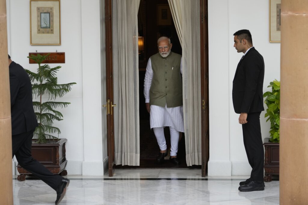 India’s Modi visits Poland for top-level security and trade talks en route to war-torn Ukraine