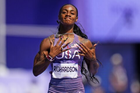 Sha'Carri breezes through opening round at her first Olympic race, wins 100 heat in 10.94 seconds