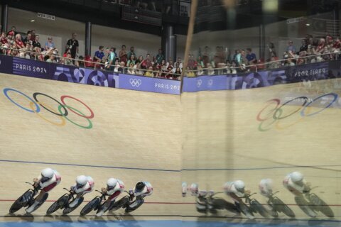 World records are getting shattered in cycling at the Olympic velodrome. There are a few reasons why