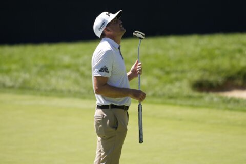 Keegan Bradley goes from last man in to leading BMW Championship