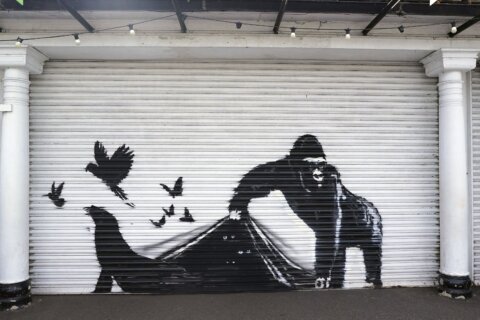 Banksy London Zoo mural offers clue to why wild animals have been appearing all over city