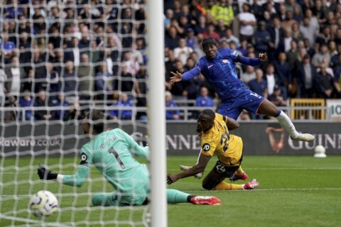 Madueke nets hat trick for Chelsea after boos over Instagram post and Slot gets win in Anfield debut