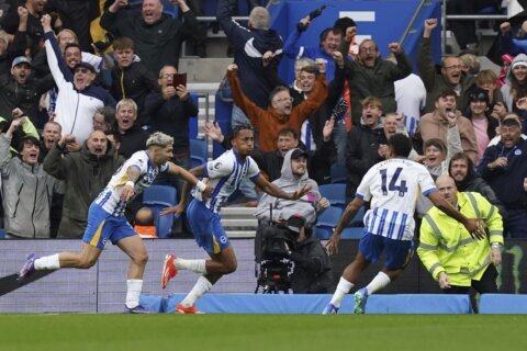 Ten Hag faces scrutiny after United loss while Haaland nets hat trick and Arsenal beats Aston Villa