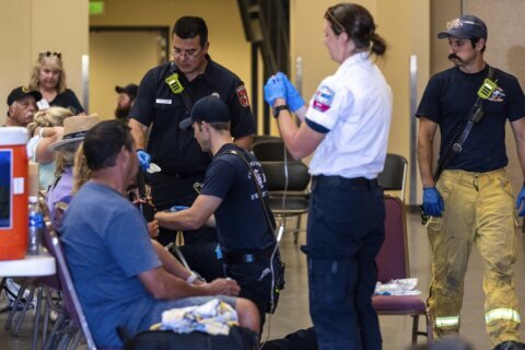 Extreme heat at Colorado airshow sickens about 100 people with 10 hospitalized, officials say