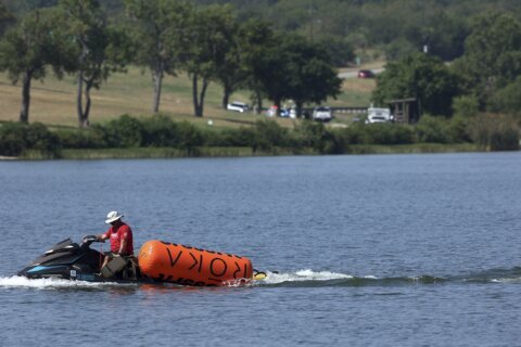 A Serbian competitor in the CrossFit Games dies during a swimming event at a Texas lake