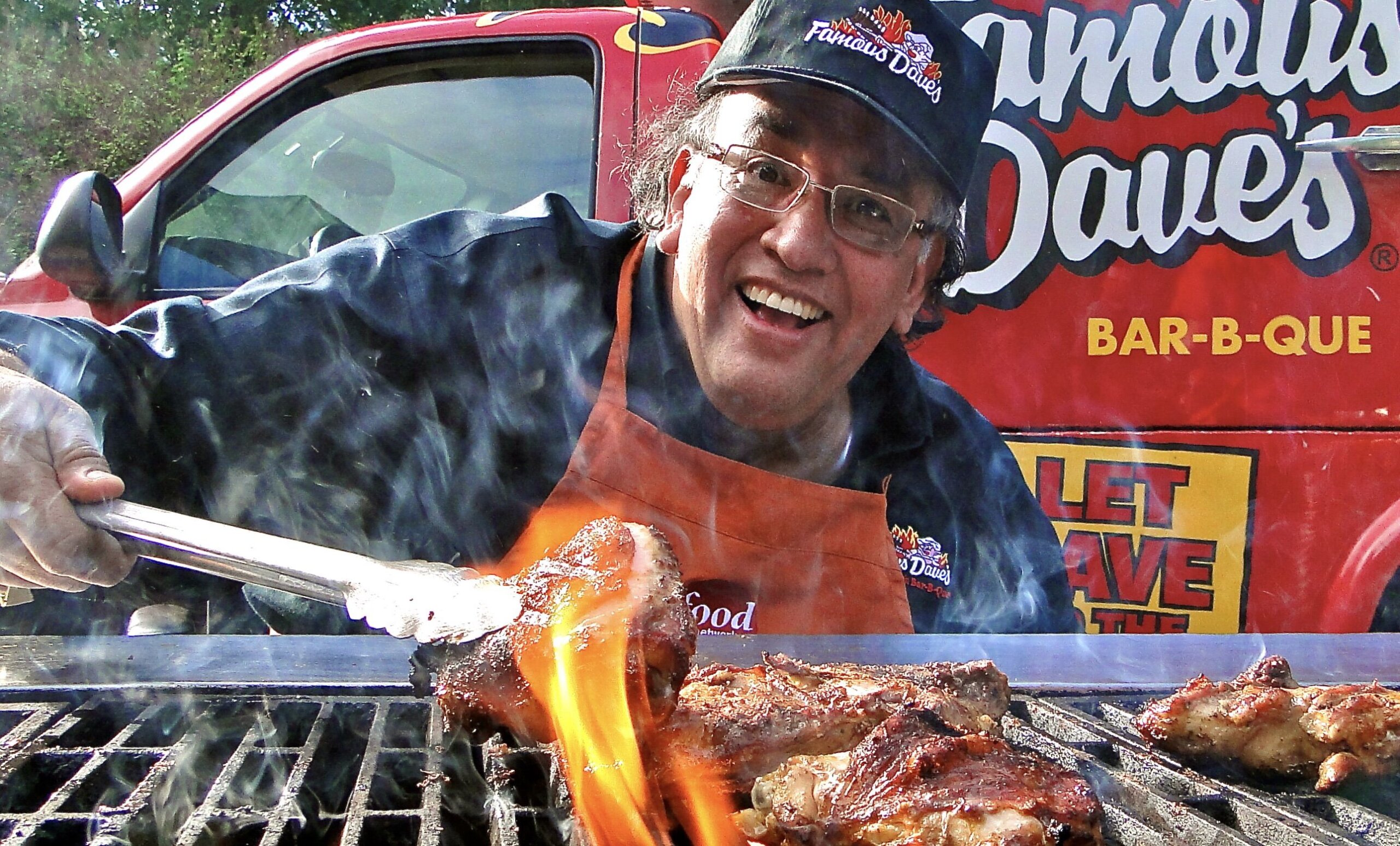 He is famous for his barbecue and is now looking for the next World Food Champion