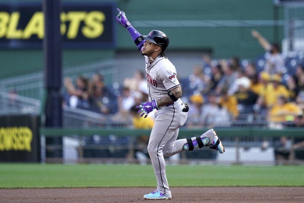 Marte, Pederson, newcomer Bell hit consecutive 1st-inning HRs for Diamondbacks in Pittsburgh