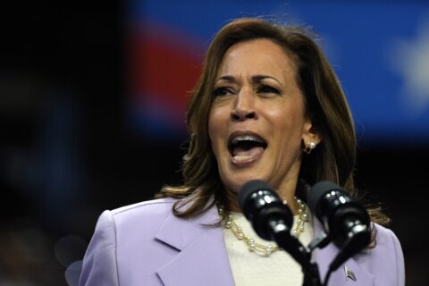 Democrats trust Harris slightly more than Biden on climate change, an AP-NORC poll finds