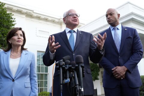 Harris and Minnesota Gov. Tim Walz will debut as the 2024 Democratic ticket at a Philadelphia rally