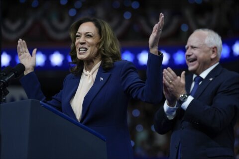 Harris introduces new running mate Minnesota Gov. Tim Walz as the ‘vice president America deserves’