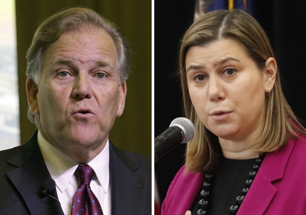 Michigan will choose between Democrat Elissa Slotkin and Republican Mike Rogers for U.S. Senate