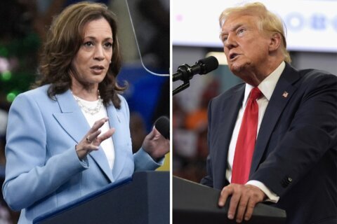 The Latest: Harris, facing a crucial week, closes in on running mate pick