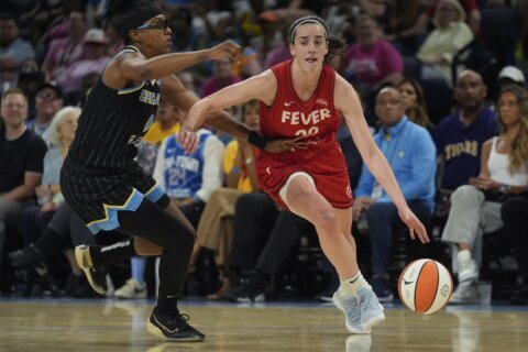 Caitlin Clark has career-high 31 points, 12 assists as Fever beat Sky 100-81 despite Reese record