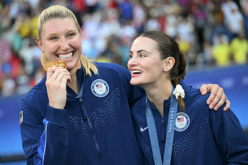 <p>Emily Fox, a 25-year-old defender for the U.S. women’s national soccer team is from Ashburn, Virginia. She helped earn the first gold medal for the women’s team since 2012 and the fifth Olympic gold ever.</p>
