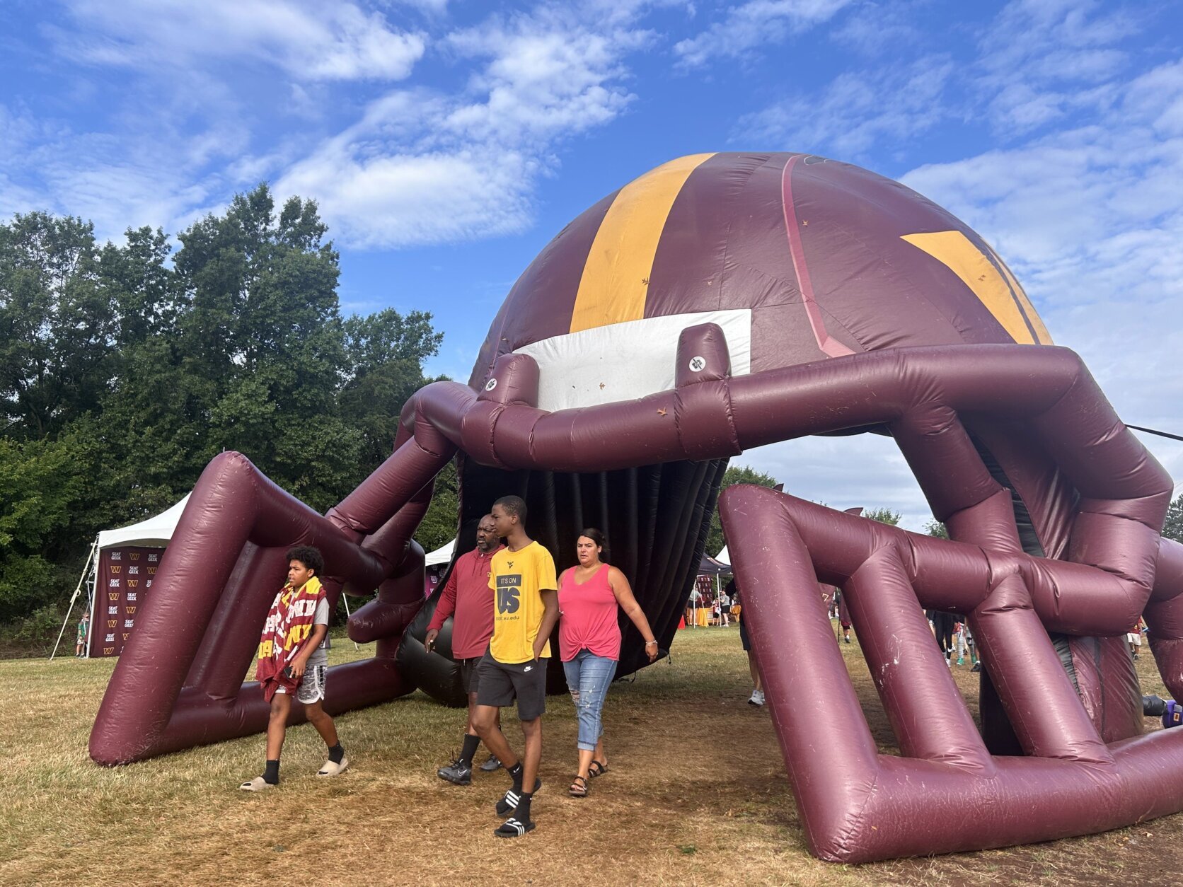 Kids Day at Washington Commanders training camp