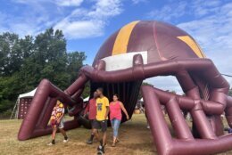 Kids Day at Washington Commanders training camp