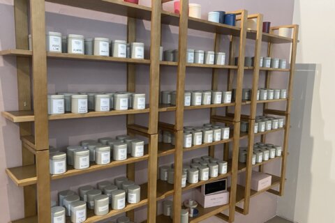 Where stress reduction is self-made in a DC candle lab