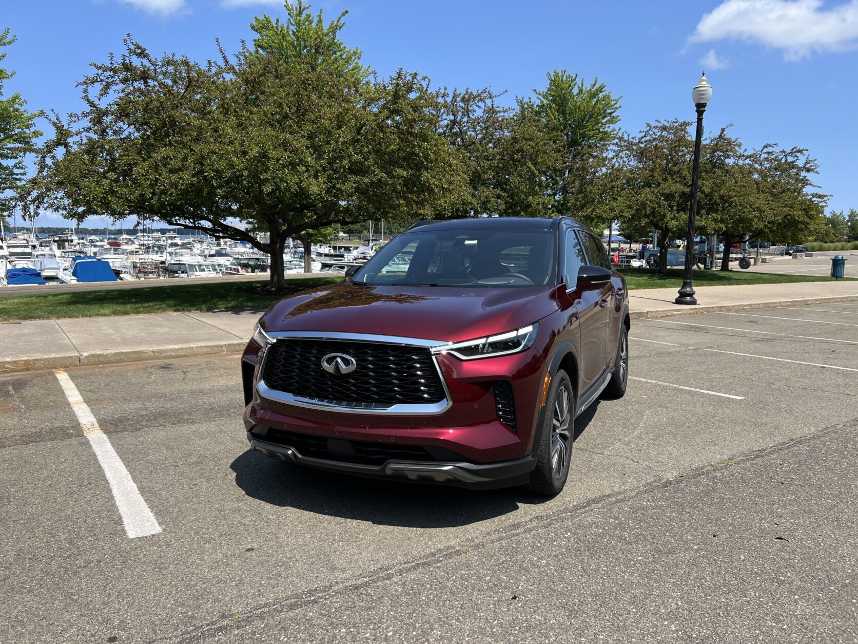 Exterior of the 2024 Infiniti QX60