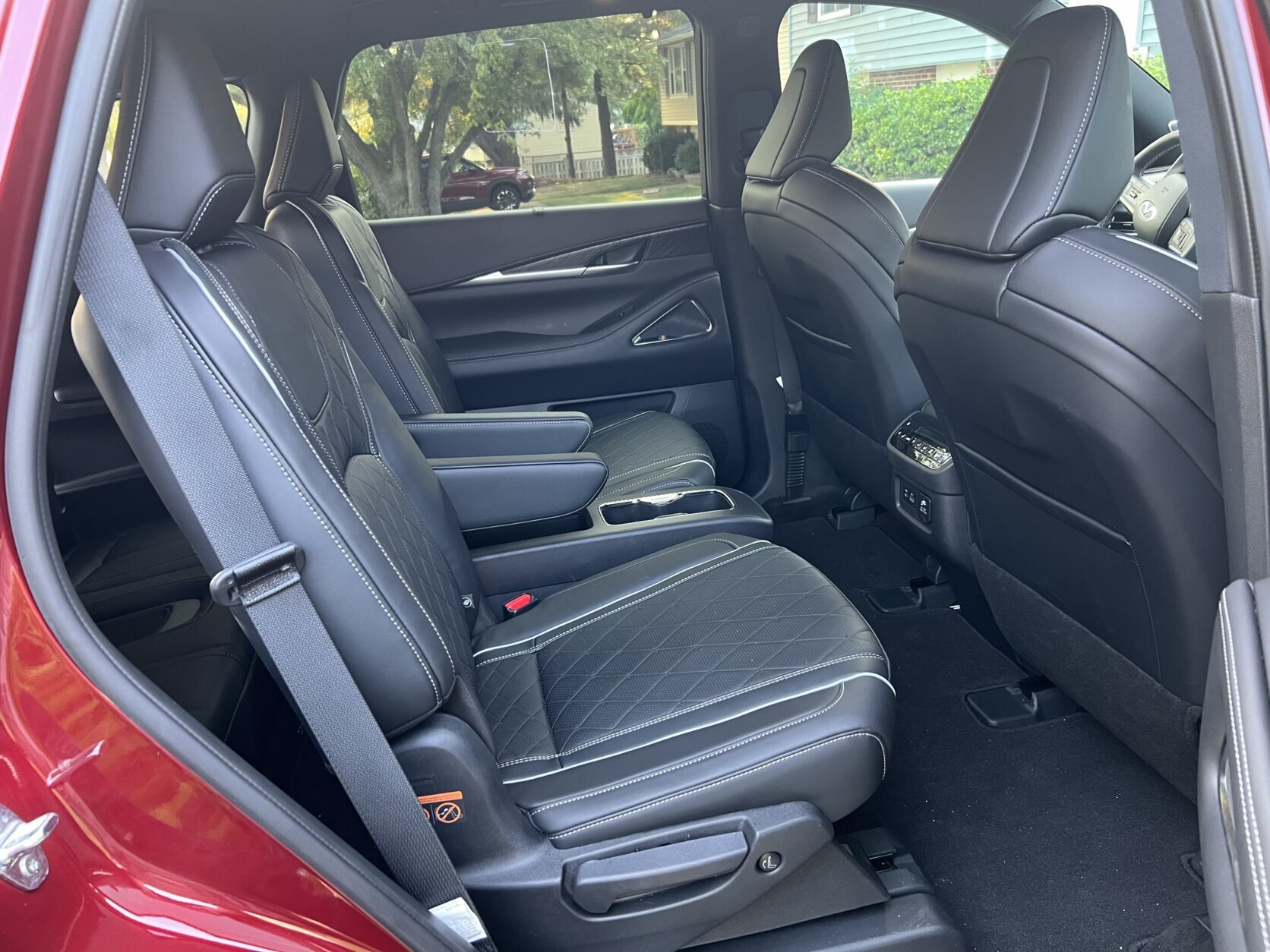 Interior of the 2024 Infiniti QX60