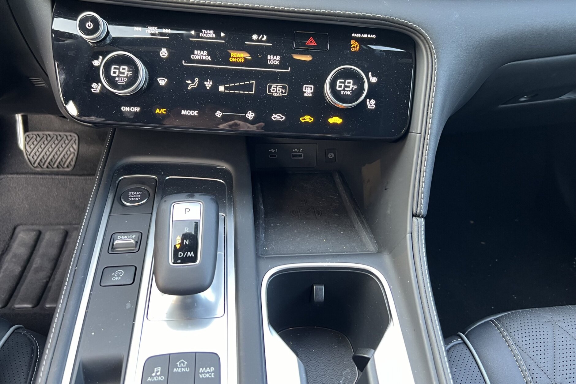 Interior of the 2024 Infiniti QX60