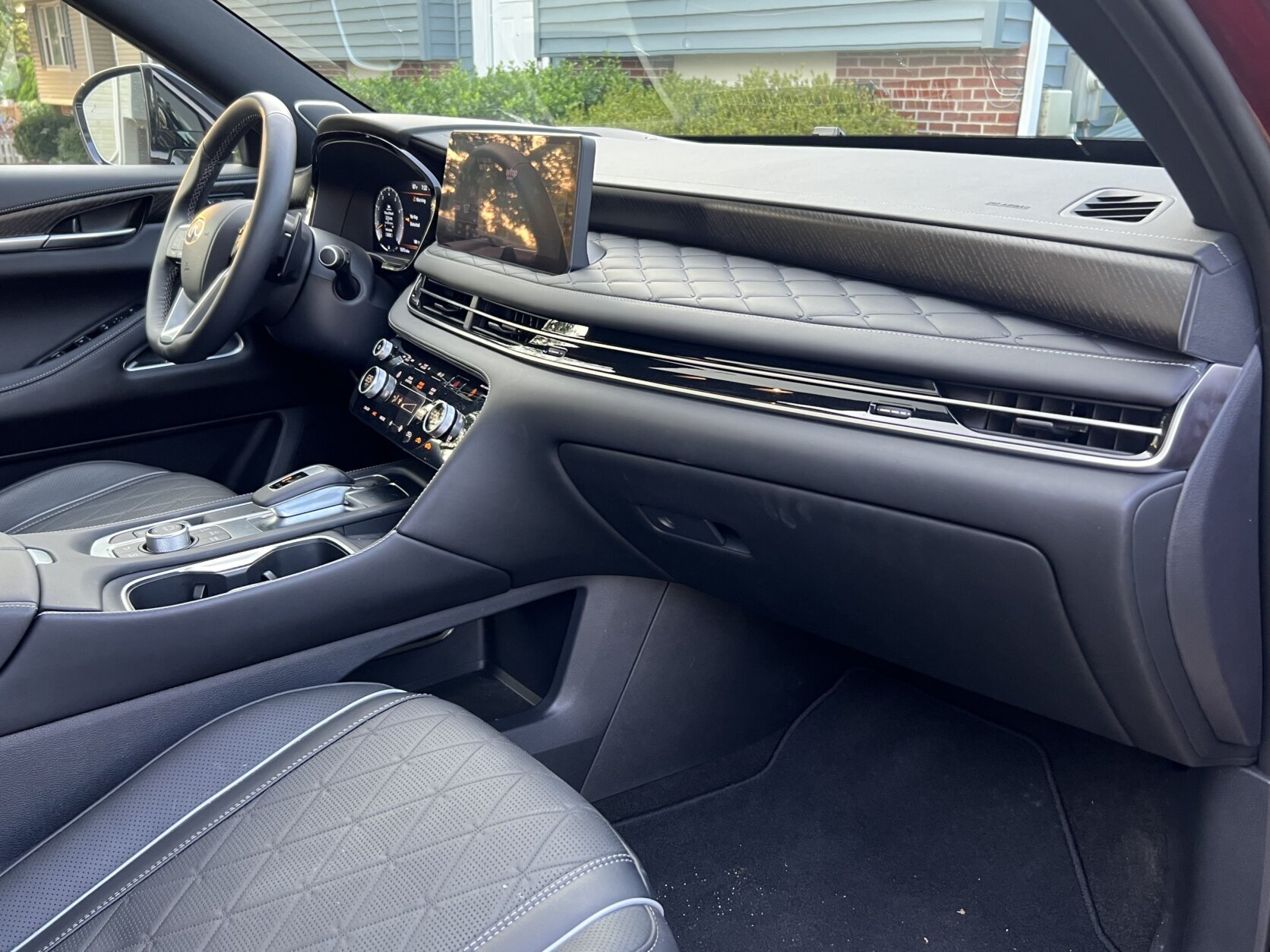 Interior of the 2024 Infiniti QX60