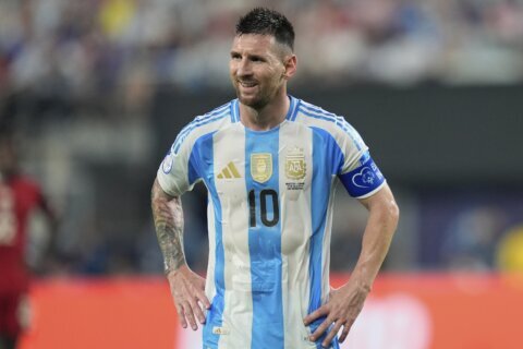 Messi to remain sidelined for Inter Miami, won't play Saturday at Chicago