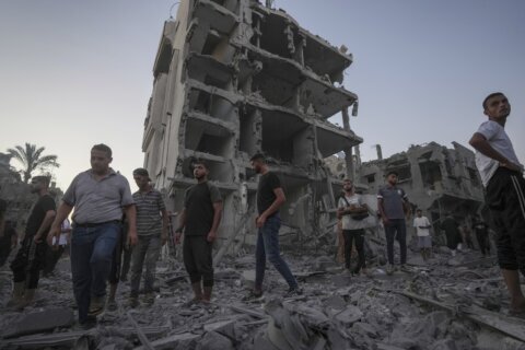 An Israeli airstrike on a school in Gaza City kills over 60 people, Palestinian health officials say