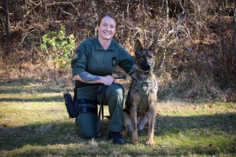 First female K-9 joins Prince William Co. police force