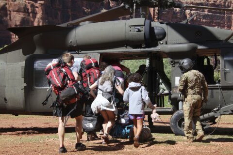 A search ended in heartbreak after a flash flood sent hikers scrambling