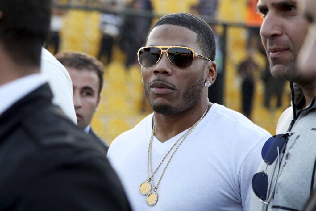 Rapper Nelly is arrested for suspected drug possession at St. Louis-area casino