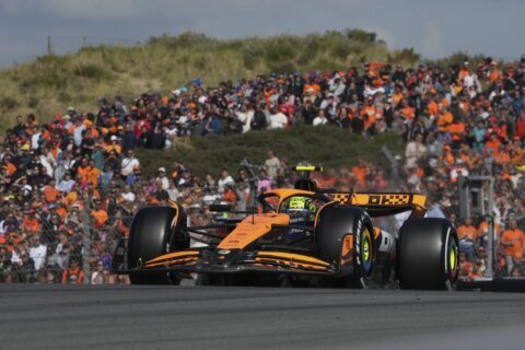 Lando Norris beats Max Verstappen to win the Dutch Grand Prix and cut standings gap