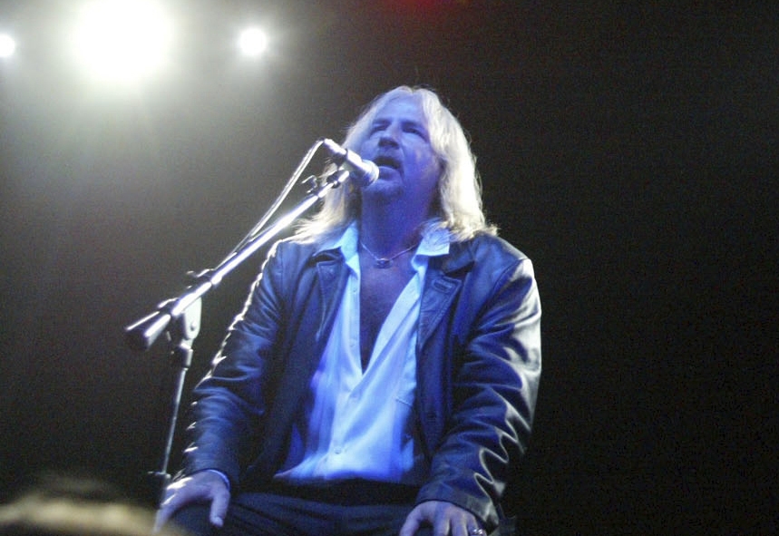 Jack Russell, lead singer of band Great White who was onstage during ...