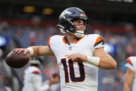 Rookie Bo Nix wins Broncos' starting QB job over Jarrett Stidham and Zach Wilson