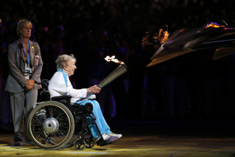 Under sea and over land, the Paris Paralympics flame is lit before beginning an exceptional journey