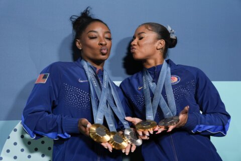 Paris Olympics Day 10: Biles closes out with her 11th career medal — a silver in floor exercise