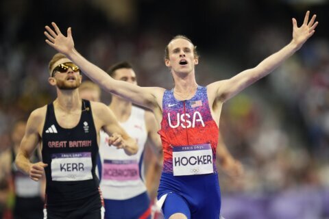 American Cole Hocker pulls Olympic shocker in men's 1,500, leaving Kerr and Ingebrigtsen behind