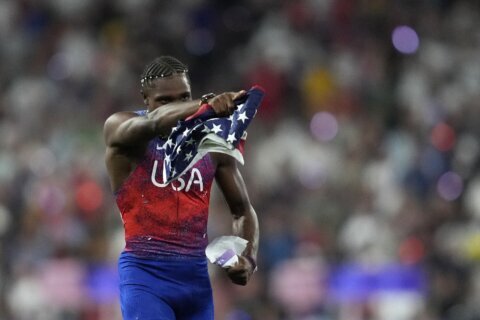 After winning Olympic thriller by a whisker, Noah Lyles looks for an encore in his favorite event