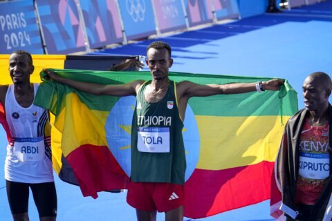 Ethiopian runner Tamirat Tola wins men's marathon at Paris Olympics to end Kenya dominance