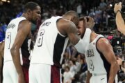 US men's basketball team rallies to beat Serbia in Paris Olympics, will face France for gold medal