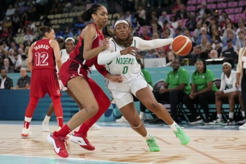 A’ja Wilson and Jackie Young help US rout Nigeria 88-74 to reach Olympic women’s hoops semifinals