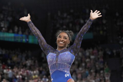 Simone Biles and Leon Marchand headline memorable moments at the halfway point of the Paris Olympics
