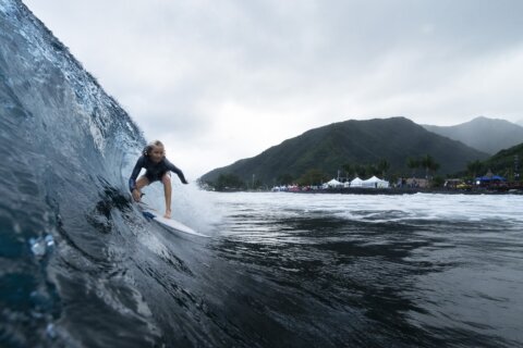 Tahiti's youth surf culture gets a boost as island hosts the Paris Olympics