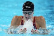 Silver for Md. natives Katie Ledecky, Erin Gemmell in 4x200-meter swimming relay