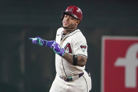 Diamondbacks’ Ketel Marte leaves game with left ankle contusion