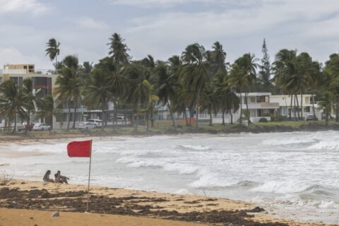 Hurricane Ernesto drops torrential rain on Puerto Rico while pummeling northeast Caribbean