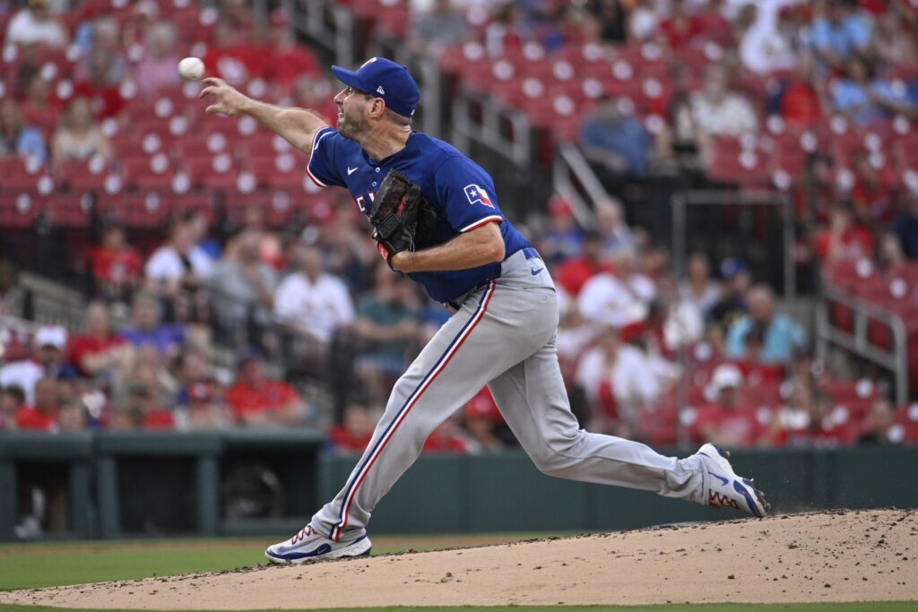 Rangers put Max Scherzer put on 15-day IL with right shoulder fatigue