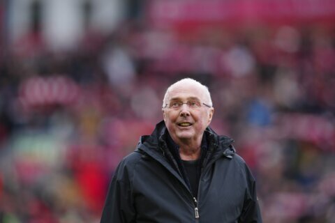 Sven-Goran Eriksson, Swedish soccer coach who was first foreigner to lead England team, dies at 76